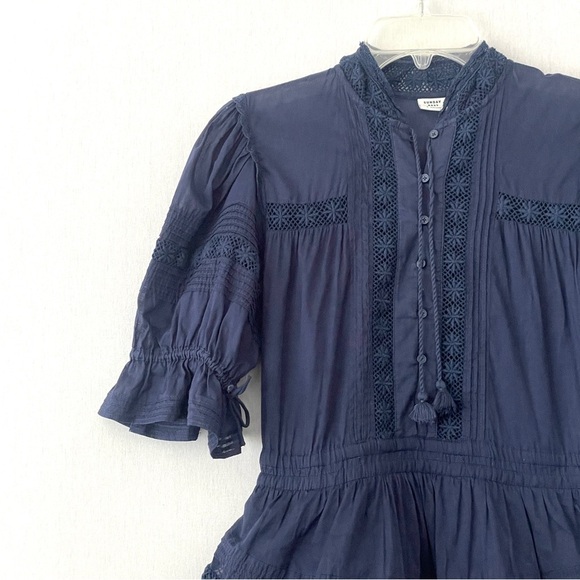Aritzia Sunday Best Peace Dress in Classic Navy - Picture 6 of 13